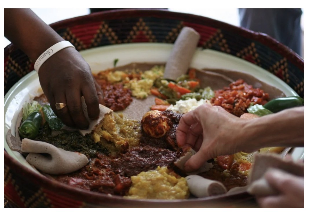 Eat with your hands